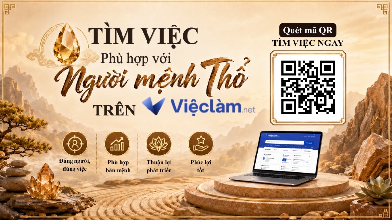 Tìm việc phù hợp với người mệnh Thổ trên Vieclam.net