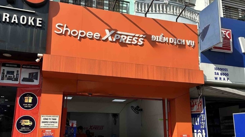 Hình ảnh đơn vị giao nhận hàng hóa Shopee Express (SPX)