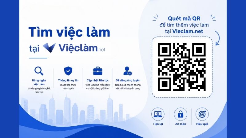 Tìm thêm việc làm uy tín tại Vieclam.net